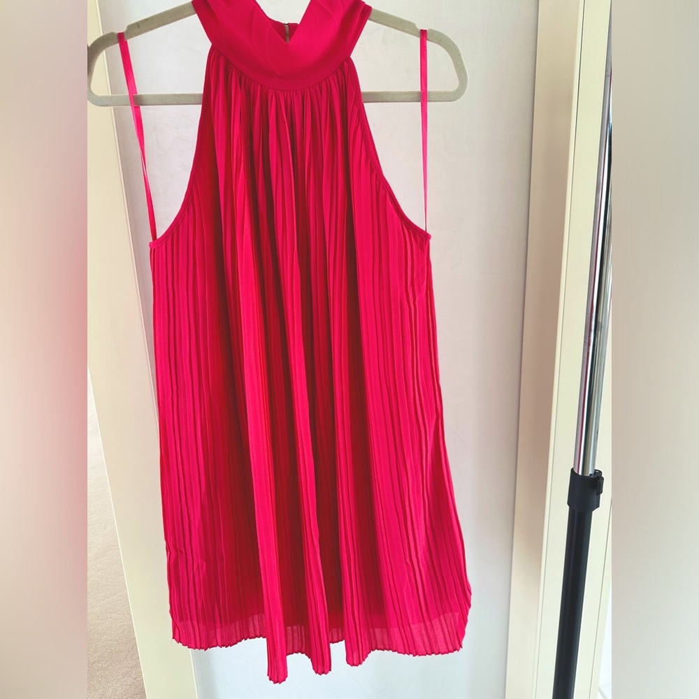 Naked zebra hot pink mini dress size M